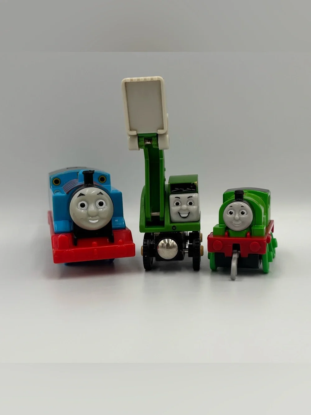 RARE Y2K Thomas the Train & Friends Motorized Thomas + Alfie & Percy Toy Lot